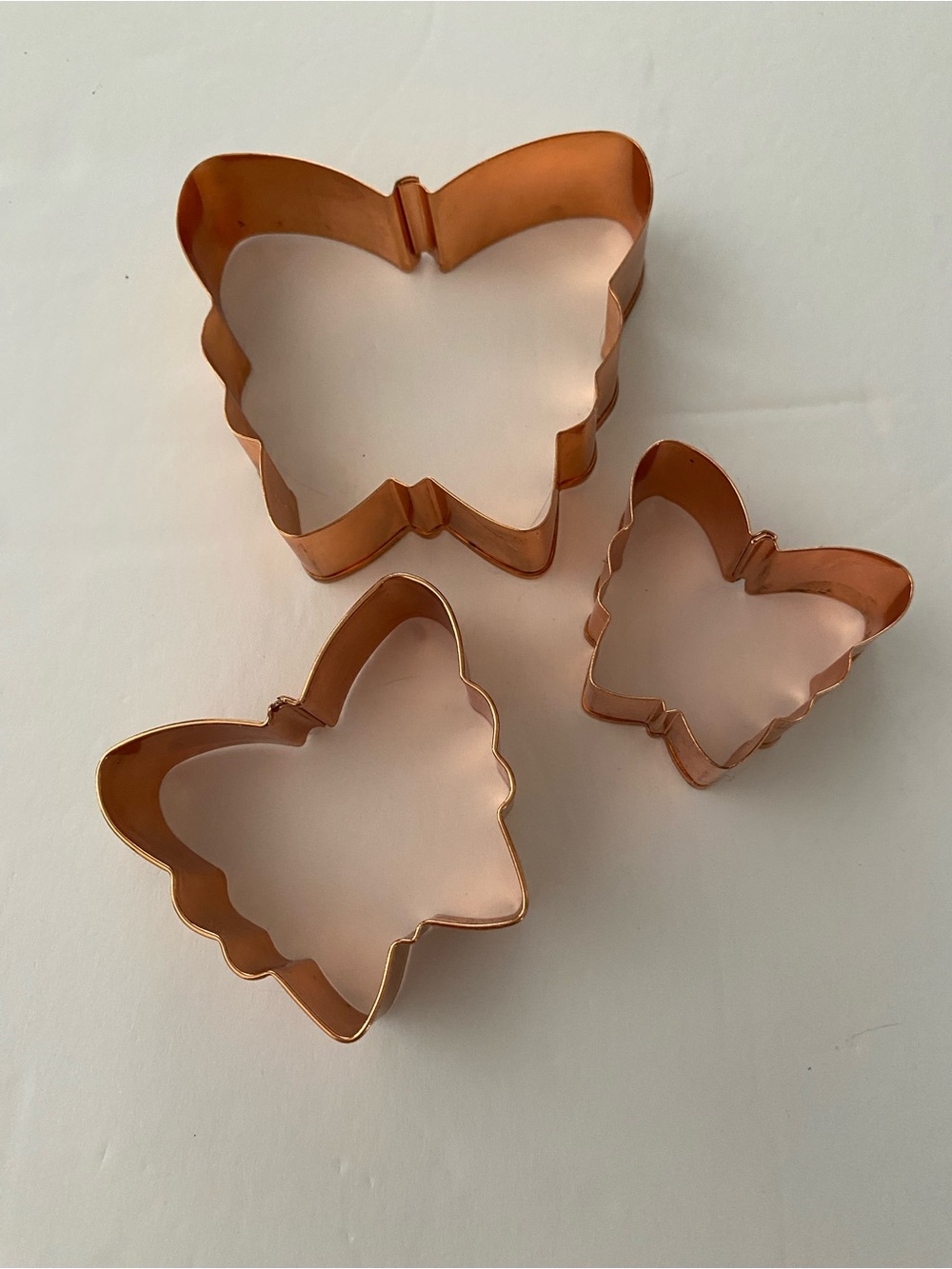 Butterfly Cookie Cutter Set of 3 or Butterfly decor.